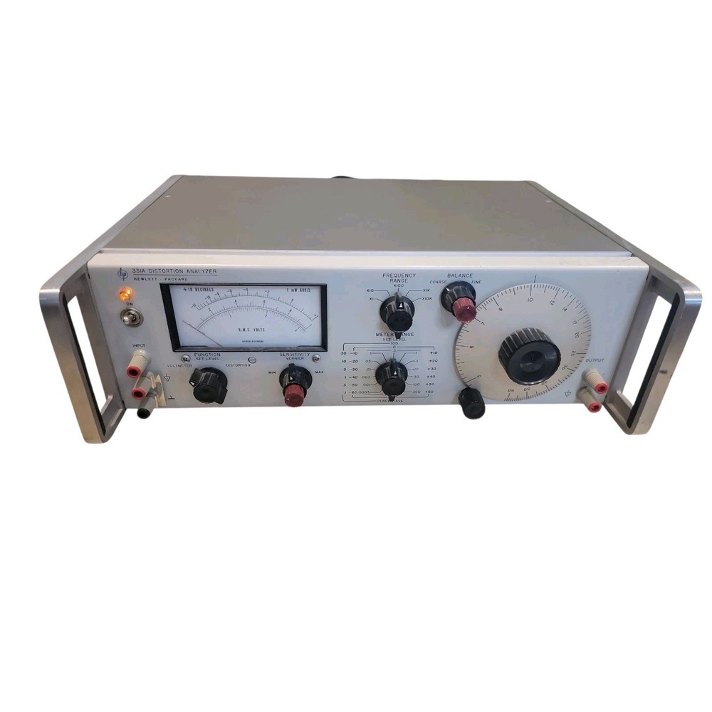 HP Hewlett Packard 331A Distortion Analyzer Vintage Test Equipment Untested